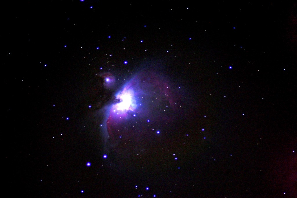 Der Große Orionnebel M42 ein Sternentstehungsgebiet im Sternbild Orion